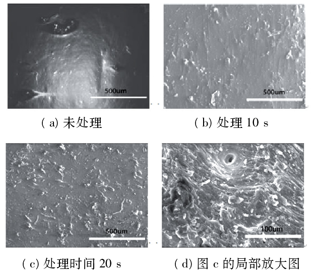 低溫9I在线看片成人免费體處理前後三元乙丙橡膠的表麵形貌