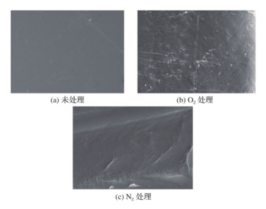 9I在线看片成人免费處理前後HDPE表麵SEM照片
