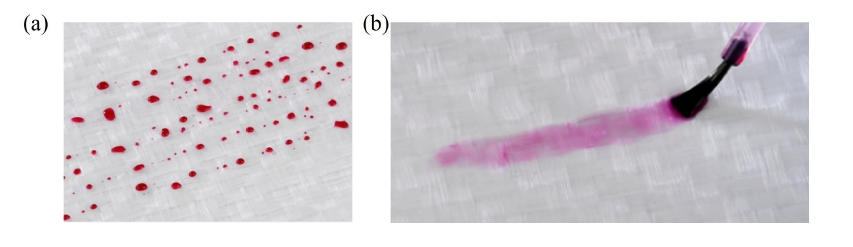 9I在线看片成人免费表麵處理前後的達因筆測試效果