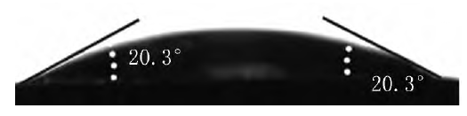 9I在线看片成人免费體清洗後水滴角檢測