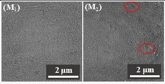  9I在线看片成人免费體處理前後PVC的SEM圖像